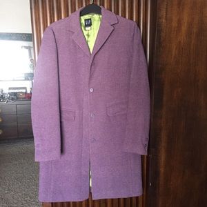 Lavender Gap Wool Cashmere Coat